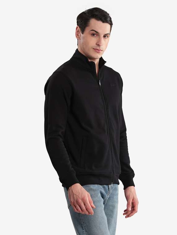 men solid long sleeve regular fit sweatshirt - 22243949 -  Standard Image - 1