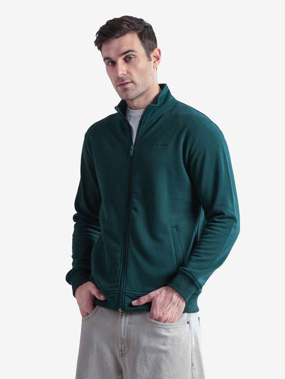 men solid long sleeve regular fit sweatshirt - 22243950 -  Standard Image - 1