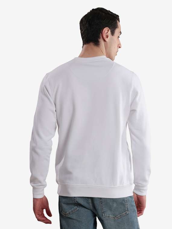 men typographic long sleeve regular fit sweatshirt - 22243990 -  Standard Image - 1