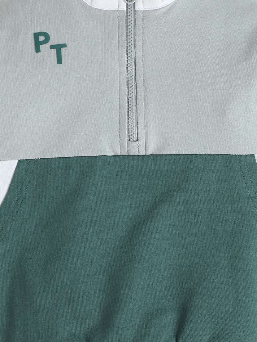 boys color blocked full length co-ord set - 22244088 -  Standard Image - 4