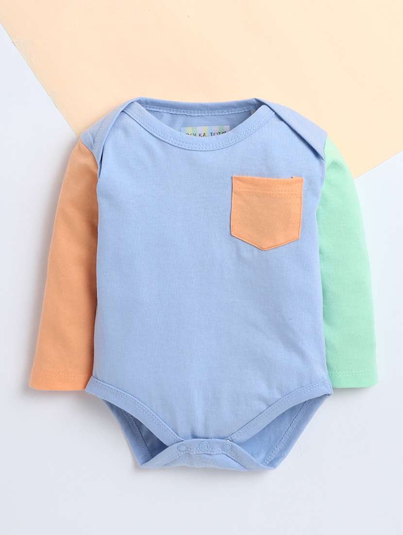 kids pack of 3 printed long sleeve onesies  - 22244159 -  Standard Image - 1