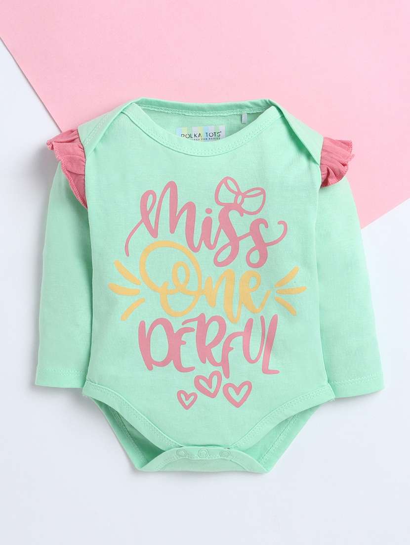 kids pack of 3 printed long sleeve onesies  - 22244160 -  Standard Image - 4