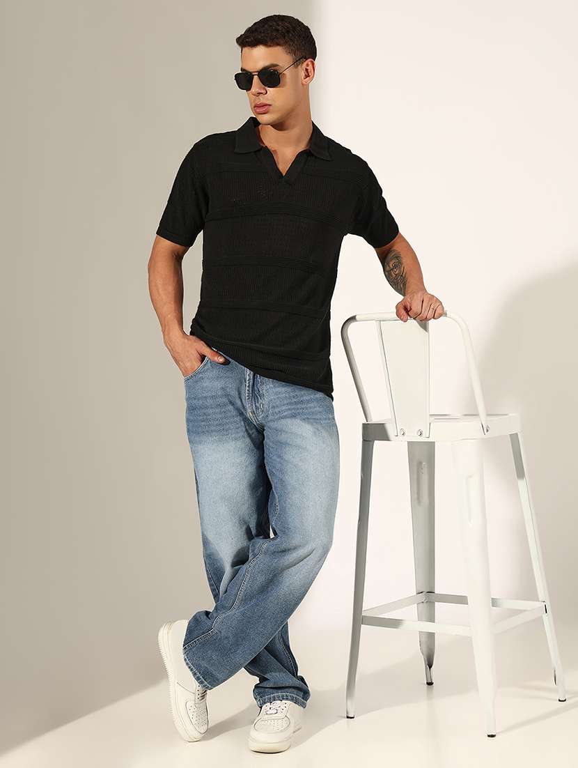 men solid short sleeve polo t-shirt - 22244222 -  Standard Image - 4