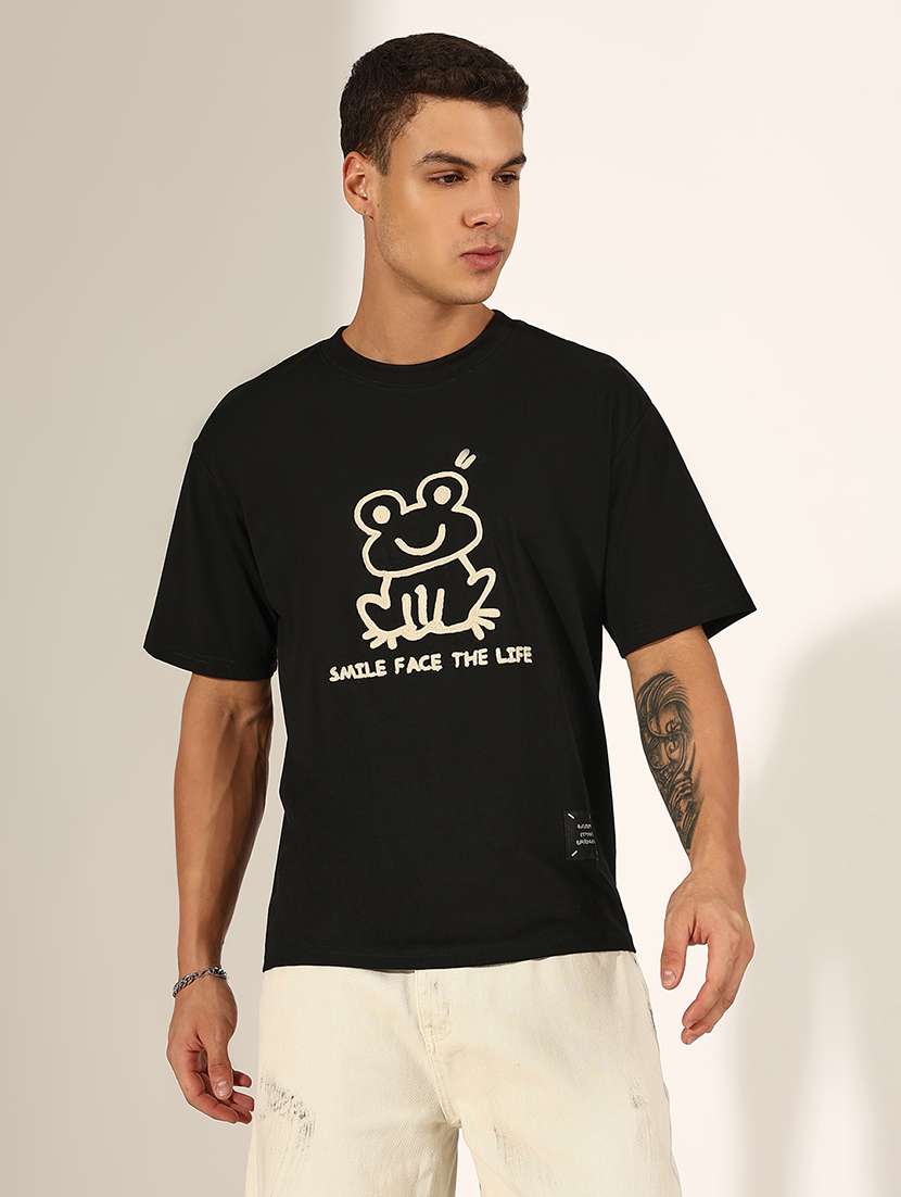 men printed short sleeve t-shirt - 22244225 -  Standard Image - 1