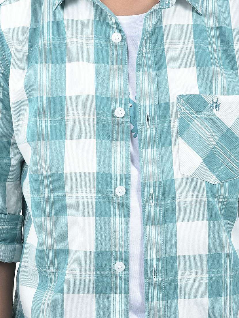 boys checkered collared long sleeve shirt - 22244311 -  Standard Image - 6