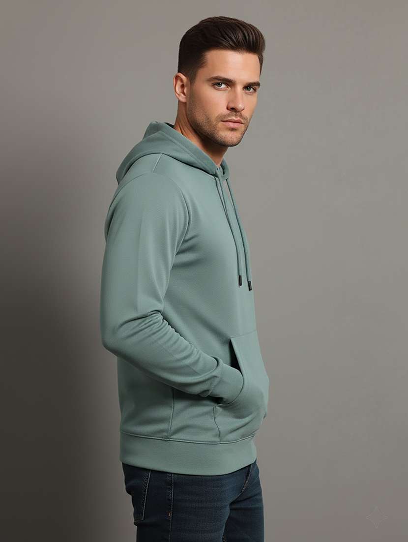 men solid long sleeve regular fit sweatshirt - 22244366 -  Standard Image - 1