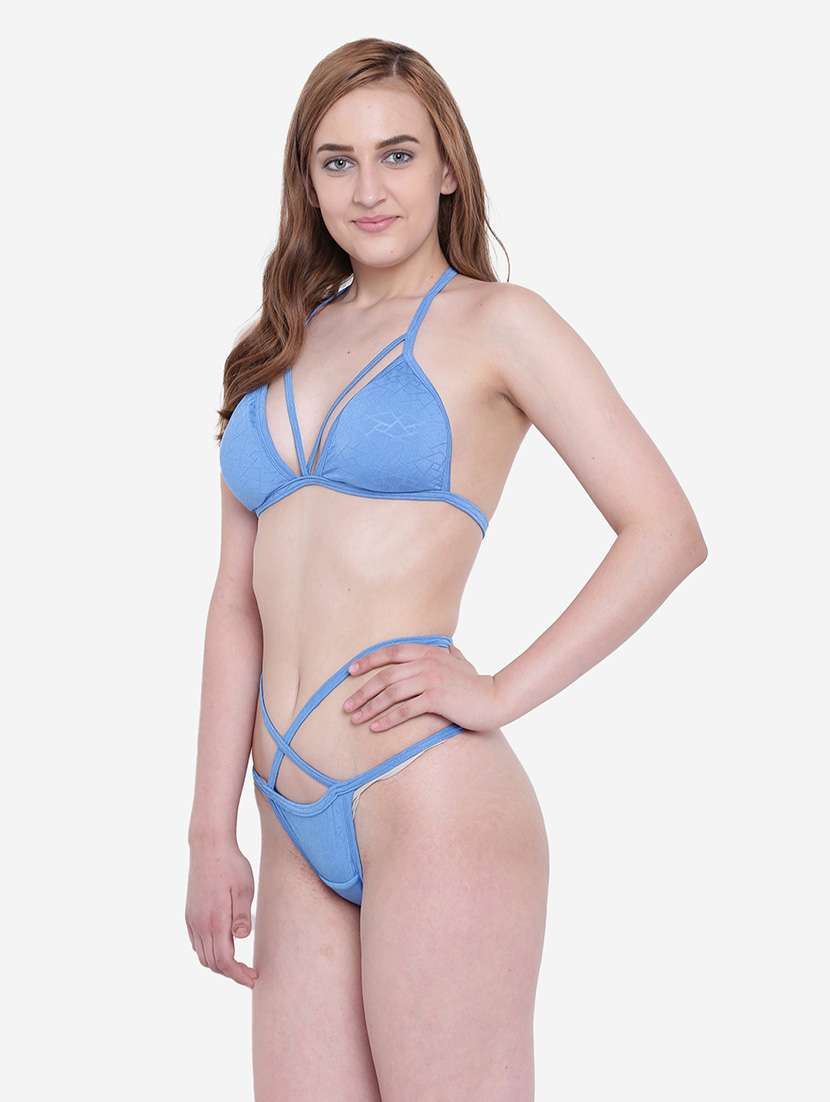 women solid bikini set - 22244403 -  Standard Image - 1