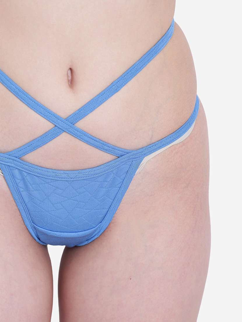 women solid bikini set - 22244403 -  Standard Image - 4