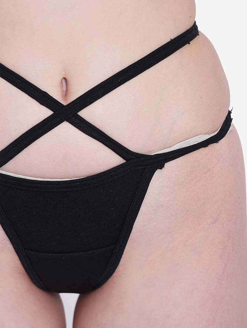 women solid bikini set - 22244409 -  Standard Image - 4