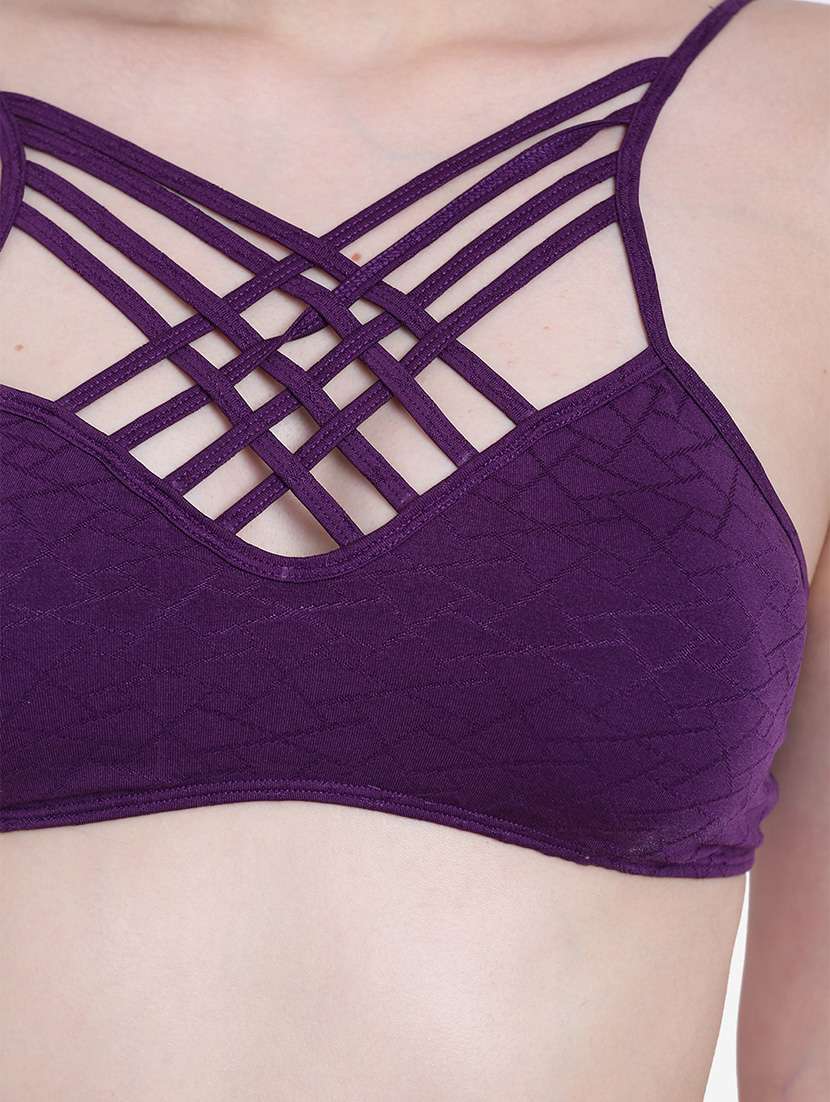 women solid swimwear bikini set - 22244410 -  Standard Image - 4