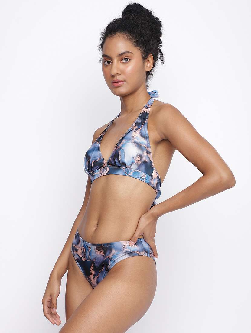 women printed swimwear bikini set - 22244415 -  Standard Image - 1