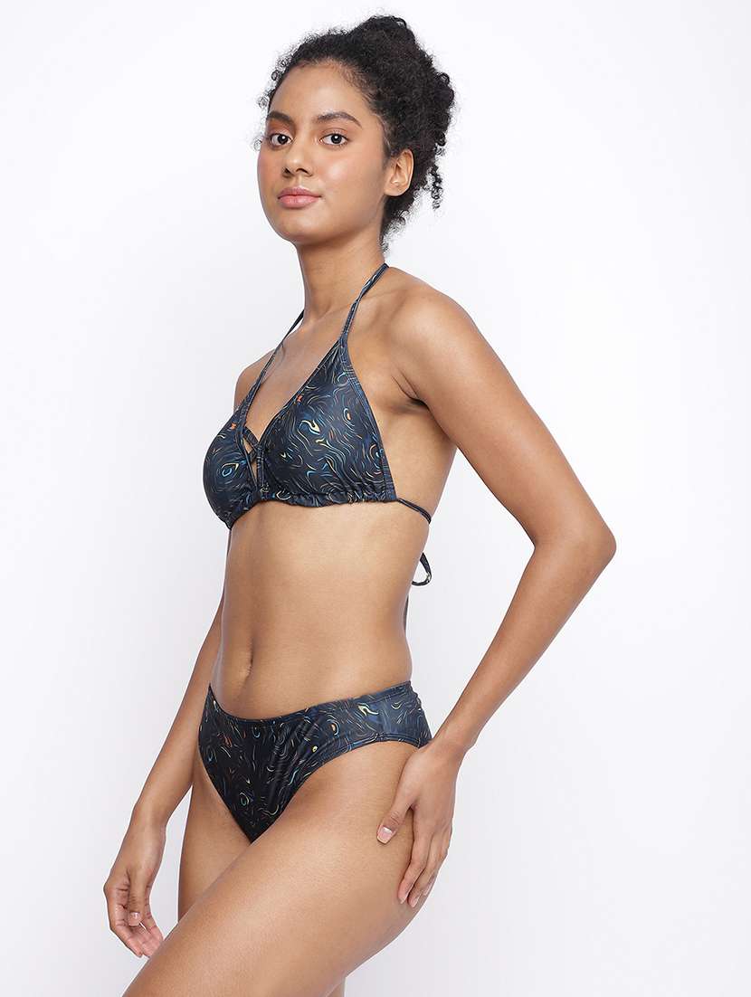 women printed swimwear bikini set - 22244417 -  Standard Image - 1