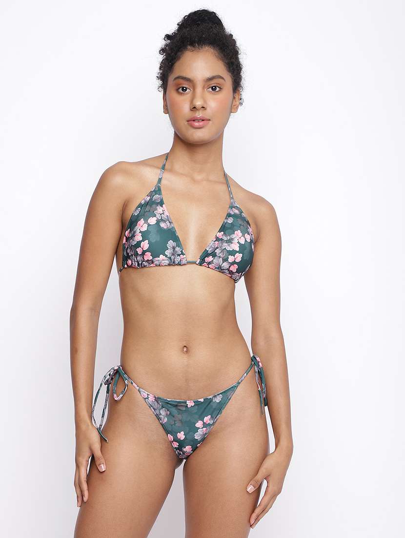 women printed swimwear bikini set - 22244419 -  Standard Image - 1