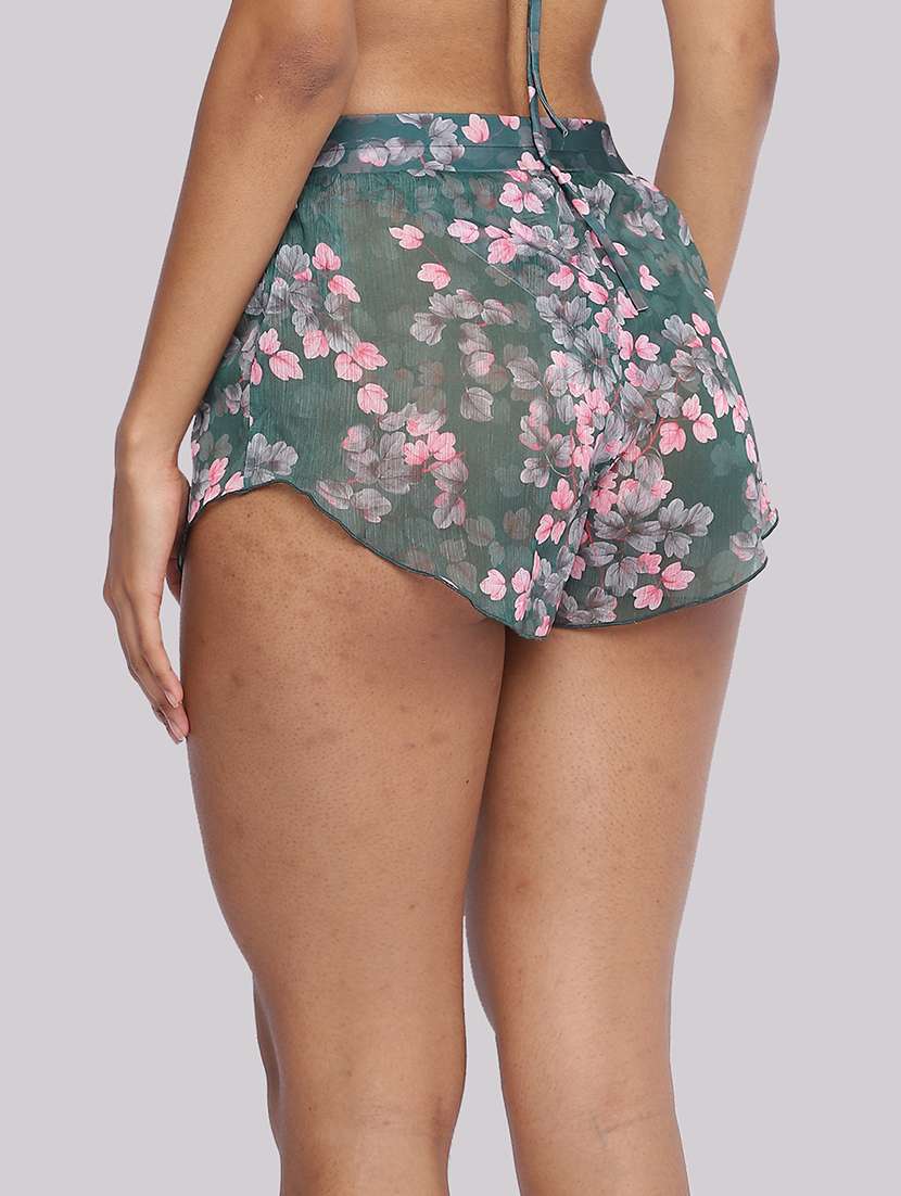 women floral print swimwear bikni set  - 22245662 -  Standard Image - 4