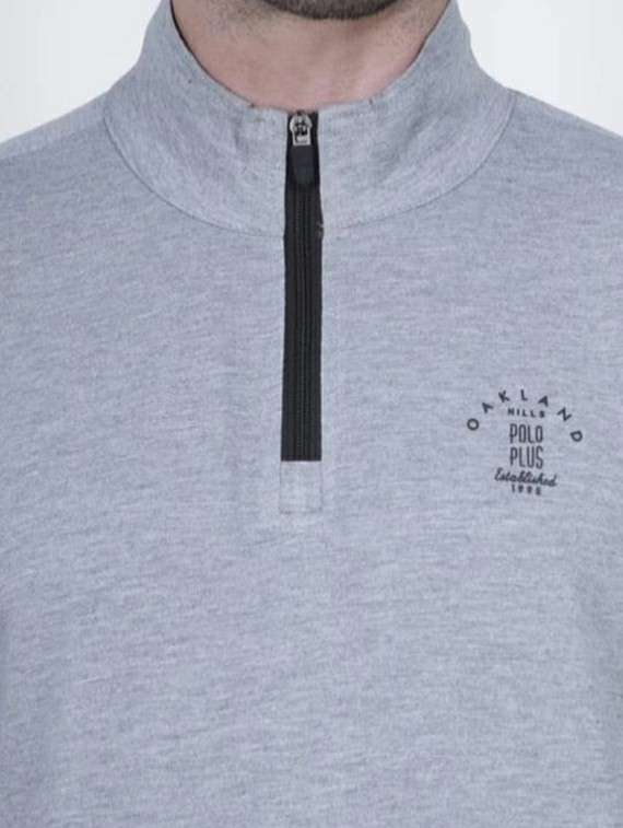 men solid long sleeve regular fit sweatshirt - 22245668 -  Standard Image - 4