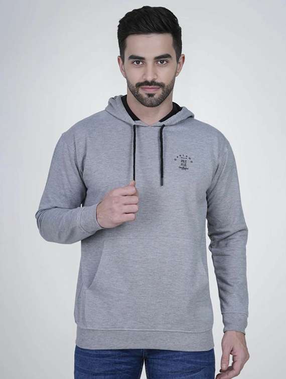 men solid long sleeve regular fit sweatshirt - 22245672 -  Standard Image - 1