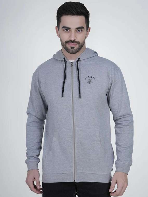 men solid long sleeve regular fit sweatshirt - 22245676 -  Standard Image - 1