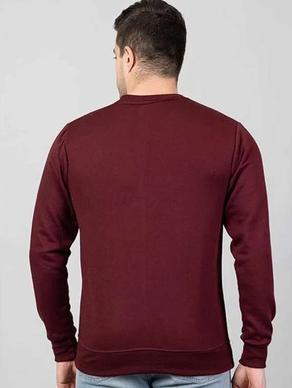 men typographic long sleeve regular fit sweatshirt - 22245680 -  Standard Image - 1