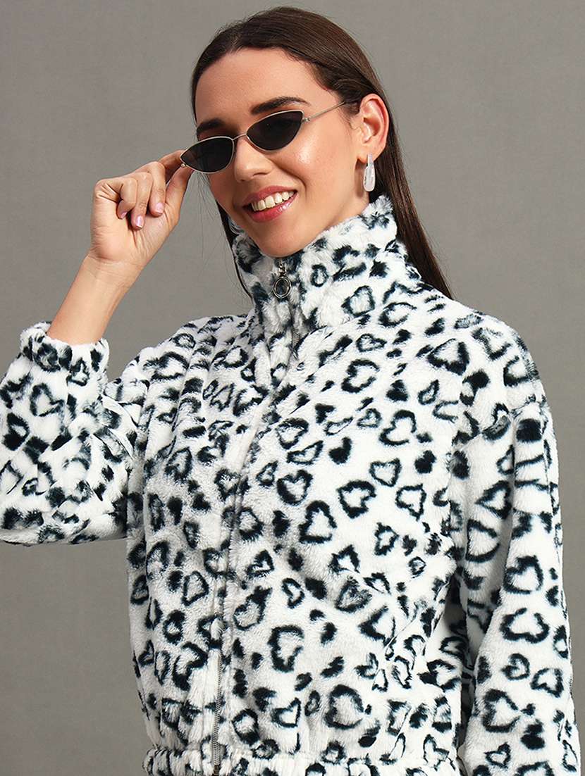  women animal print long sleeve sweatshirt - 22245709 -  Standard Image - 1