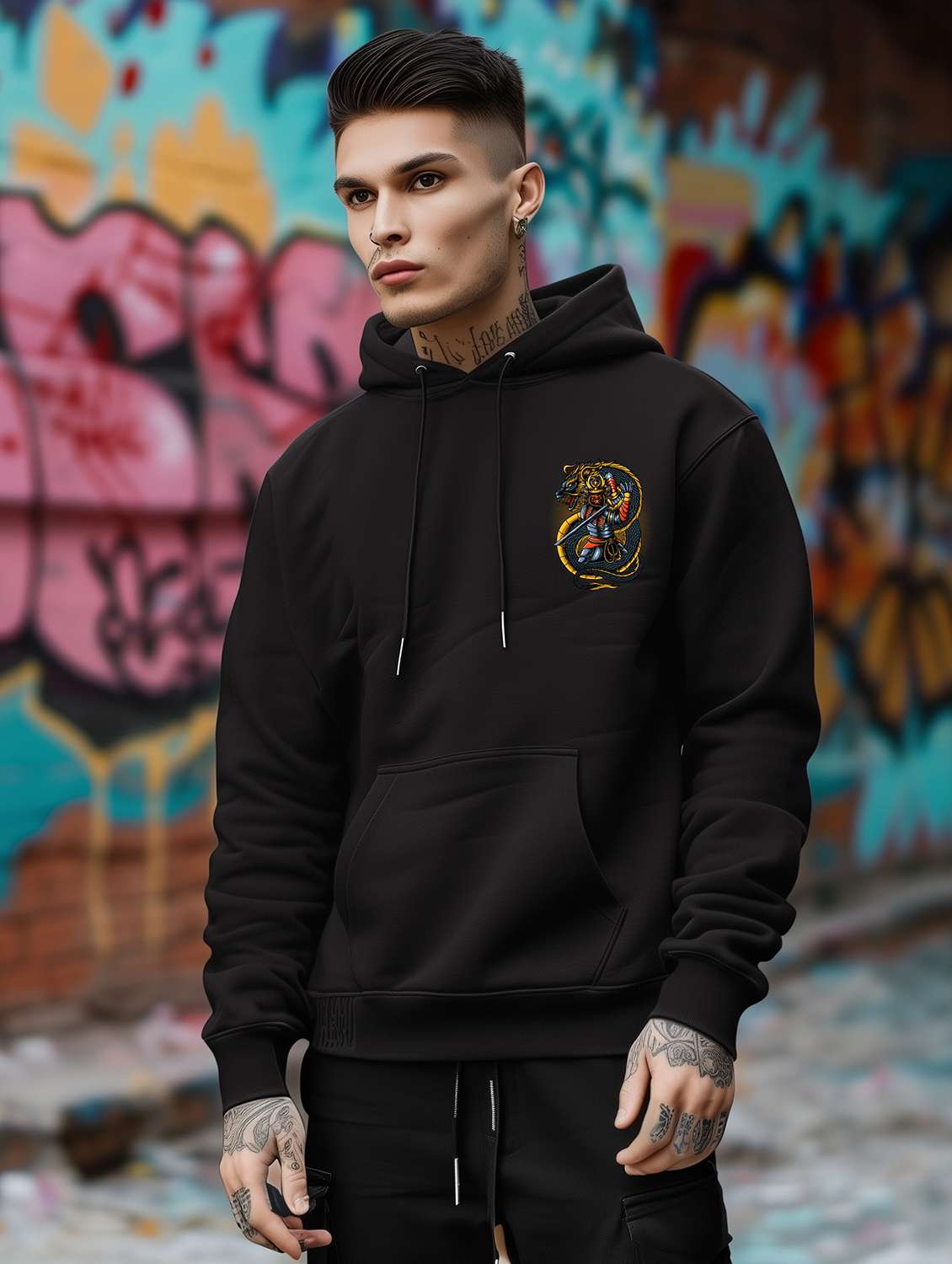 men graphic long sleeve regular fit sweatshirt - 22246221 -  Standard Image - 1