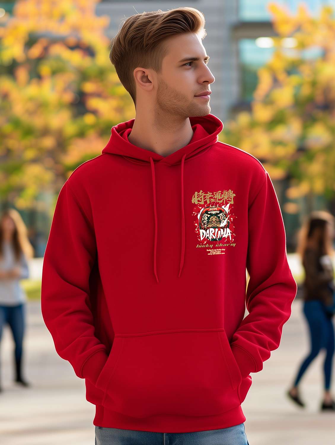 men printed long sleeve regular fit sweatshirt - 22246226 -  Standard Image - 1