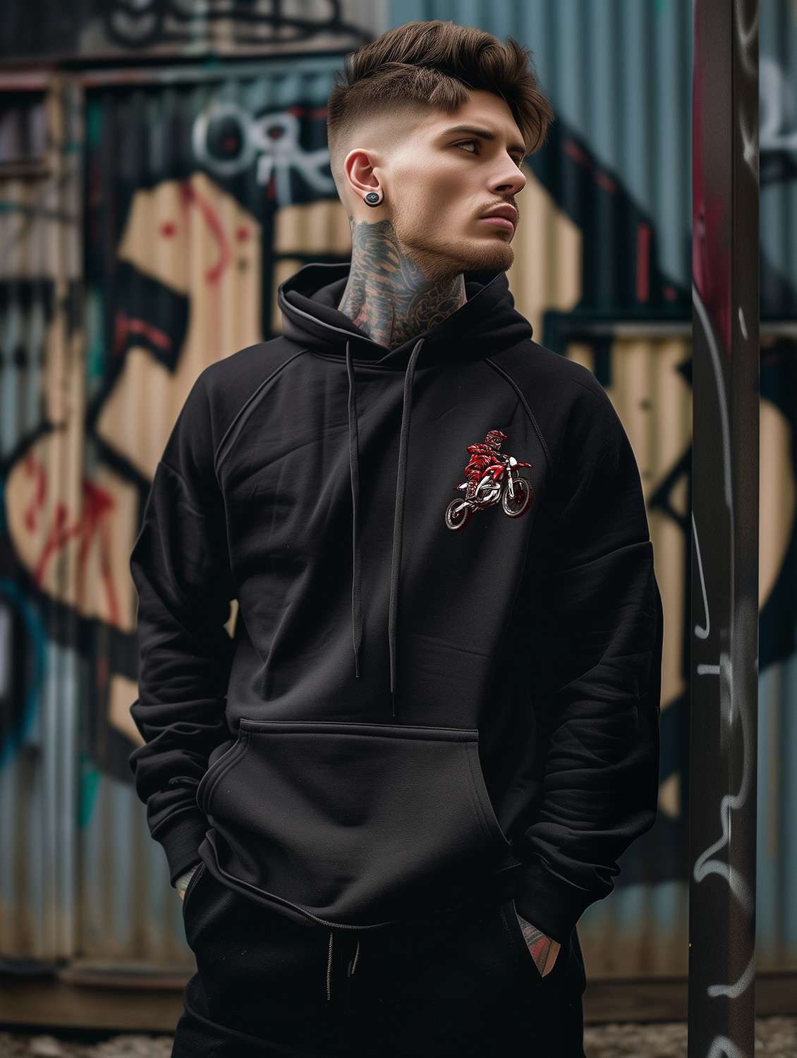 men graphic long sleeve regular fit sweatshirt - 22246228 -  Standard Image - 1