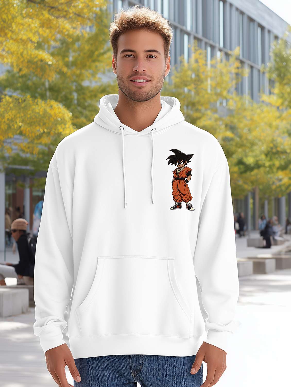 men graphic long sleeve regular fit sweatshirt - 22246239 -  Standard Image - 1