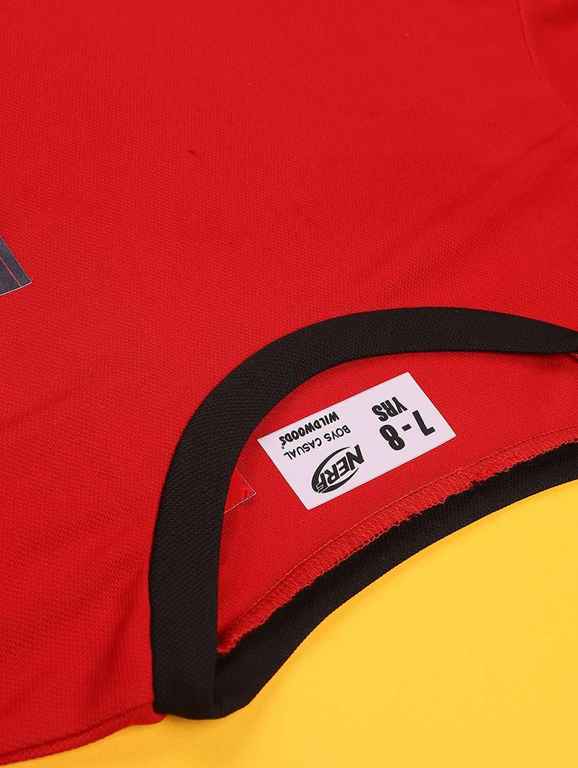 boys color block short sleeve t-shirt - 22246281 -  Standard Image - 4