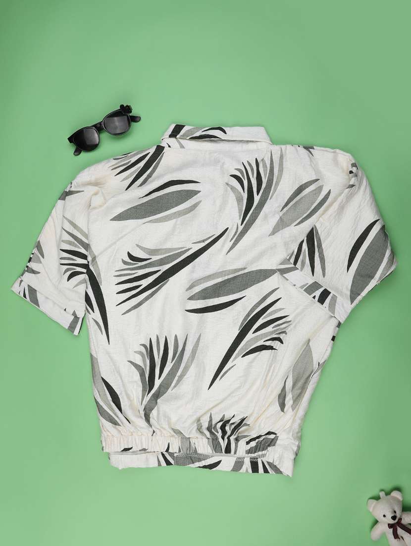 girls printed short sleeve top - 22246286 -  Standard Image - 1