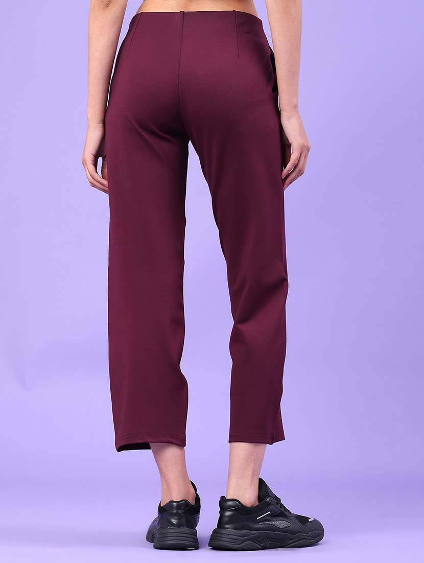 women solid mid rise ankle length jeggings - 22246313 -  Standard Image - 4