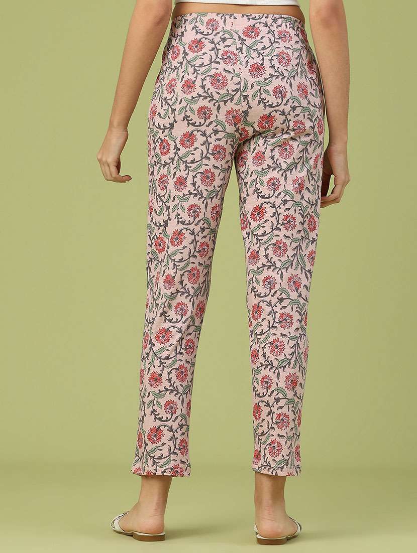 women printed mid rise pajama - 22246412 -  Standard Image - 4