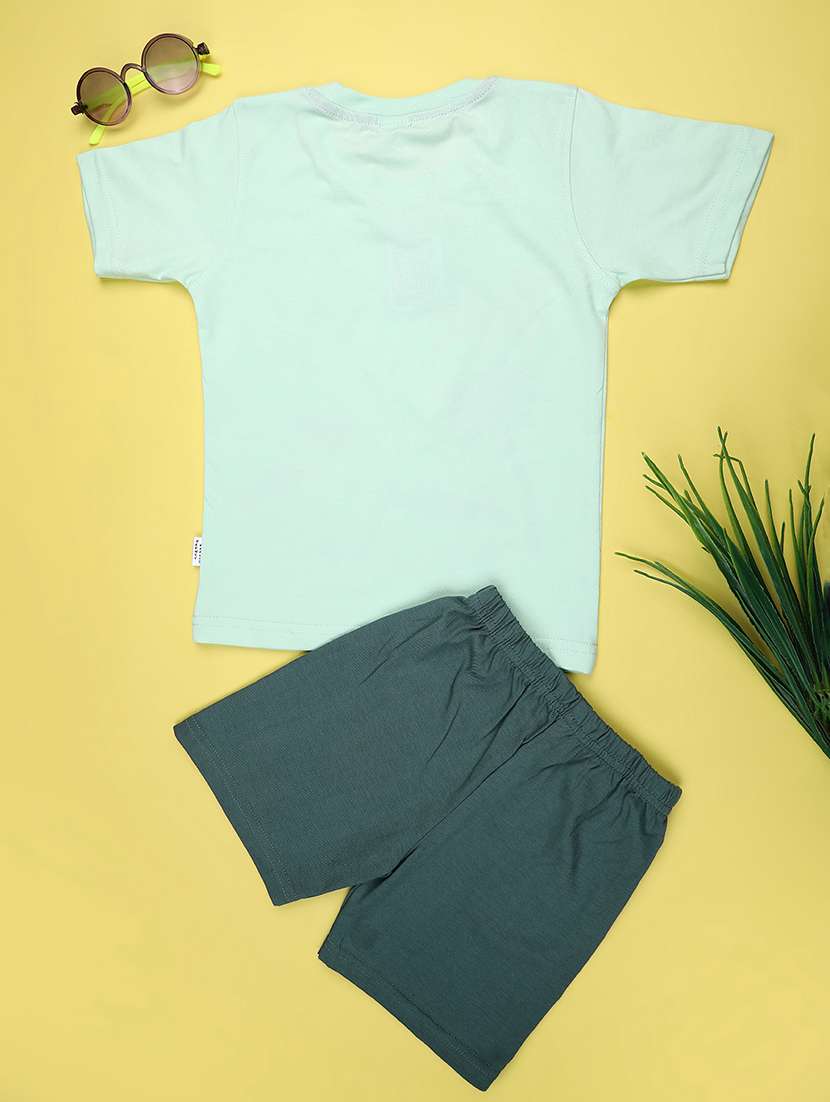 kids printed t-shirt and shorts set - 22246488 -  Standard Image - 1