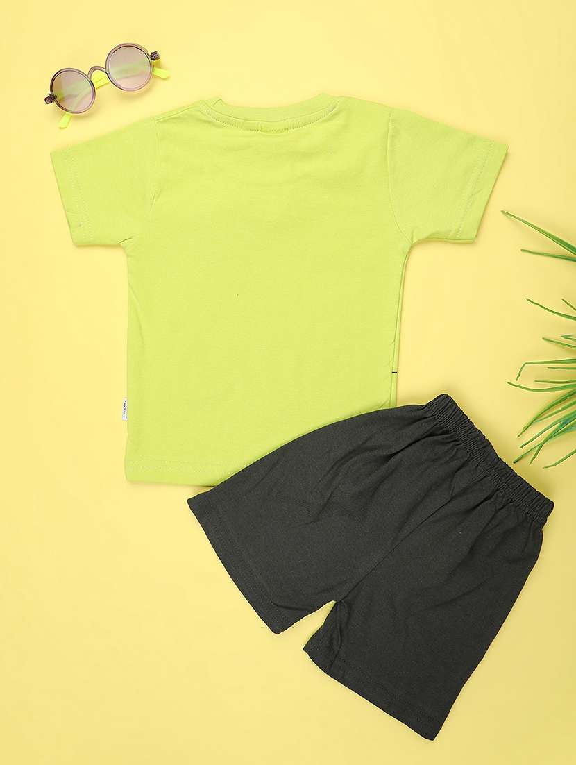 kids printed t-shirt and shorts set - 22246491 -  Standard Image - 1