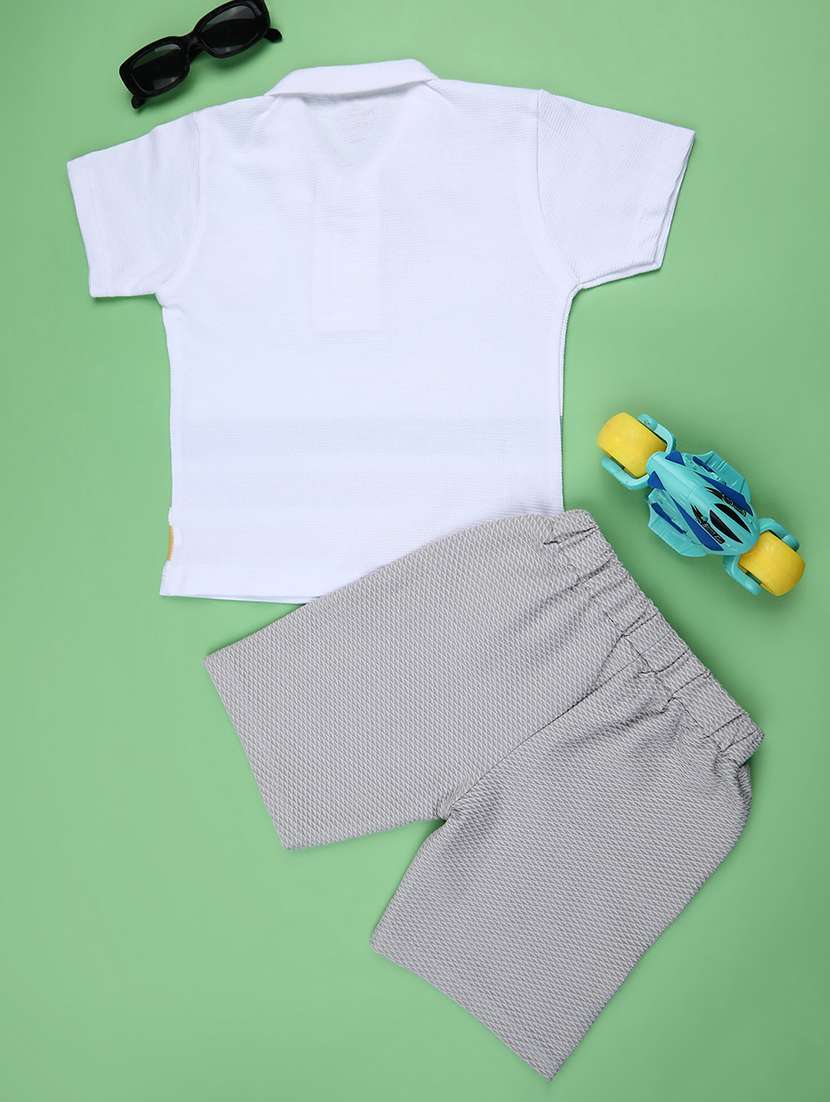 kids printed t-shirt and shorts set - 22246539 -  Standard Image - 1
