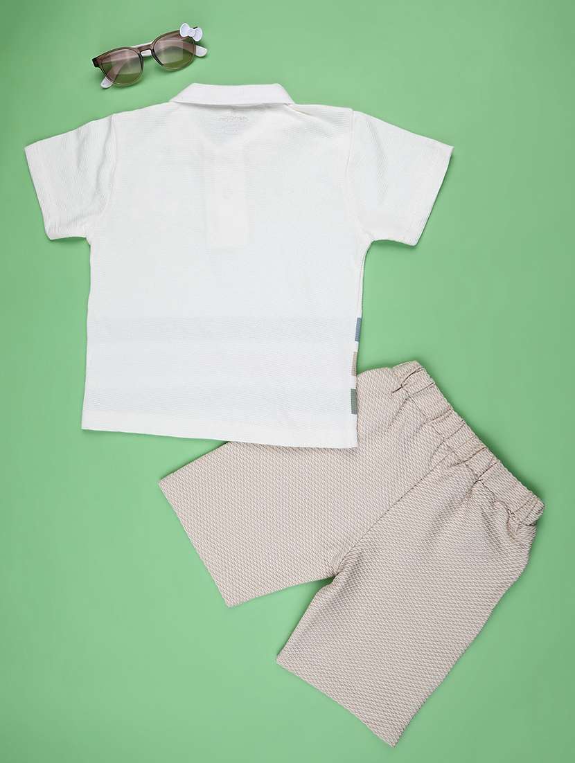 kids printed t-shirt and shorts set - 22246540 -  Standard Image - 1