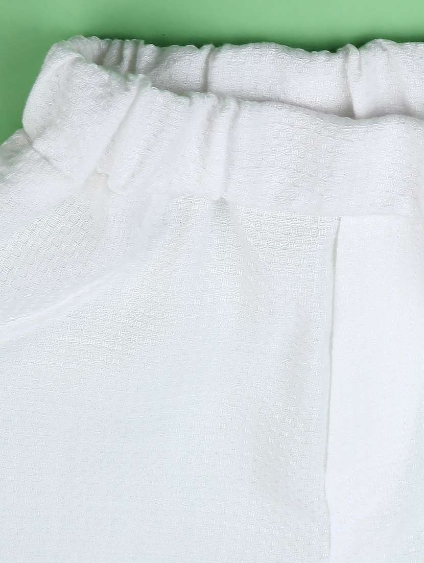 kids embroidered shirt and shorts co-ord set - 22246543 -  Standard Image - 4