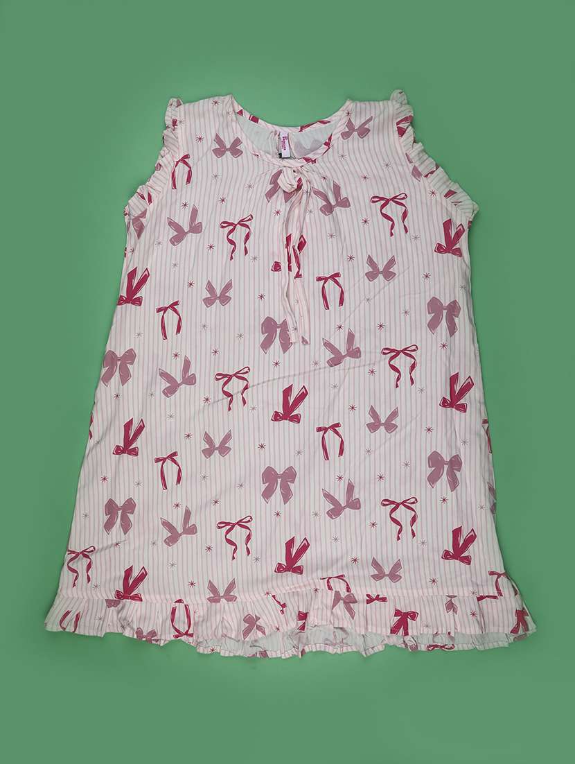 girls floral print sleeveless a-line dress - 22246576 -  Standard Image - 1