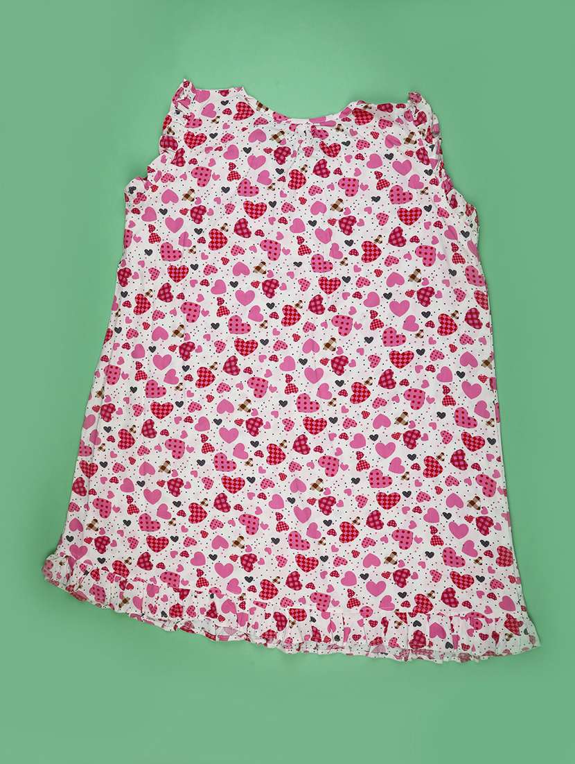 girls floral print sleeveless a-line dress - 22246577 -  Standard Image - 1