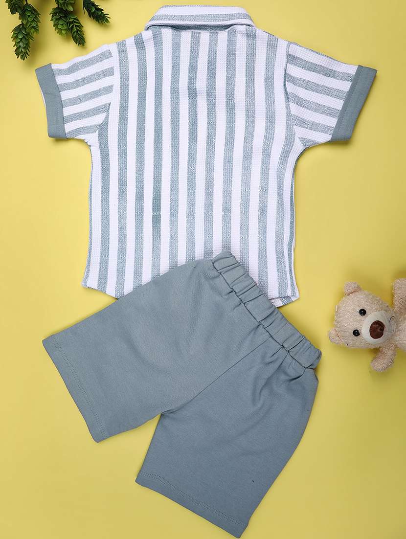 kids printed shirt and short set - 22246592 -  Standard Image - 1