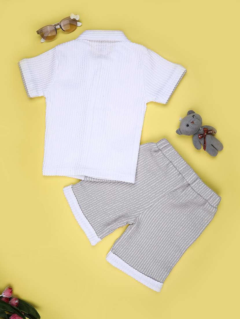 kids printed shirt and short set - 22246594 -  Standard Image - 1