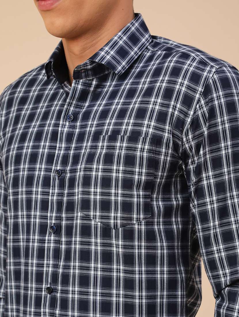 Men Printed Long Sleeves Formal Shirt - 22246786 -  Standard Image - 1