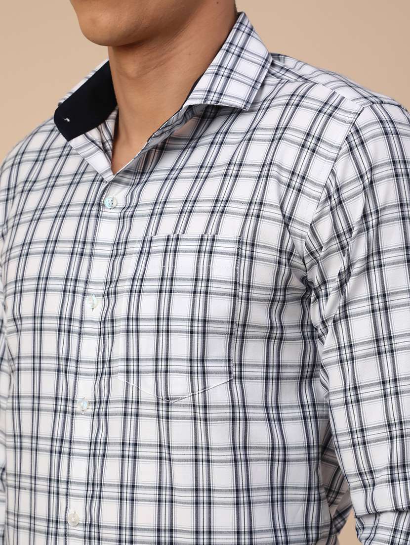 men printed long sleeves formal shirt - 22246787 -  Standard Image - 1