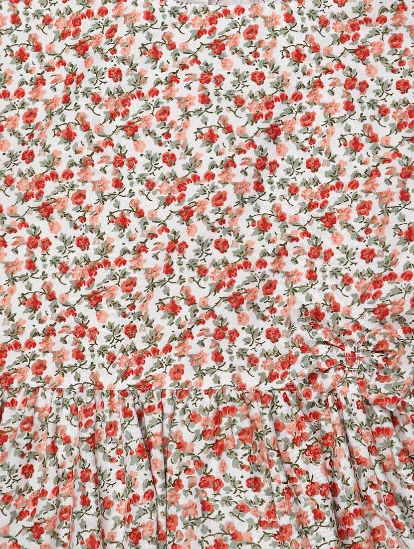 girls printed sleeveless frock - 22247151 -  Standard Image - 4