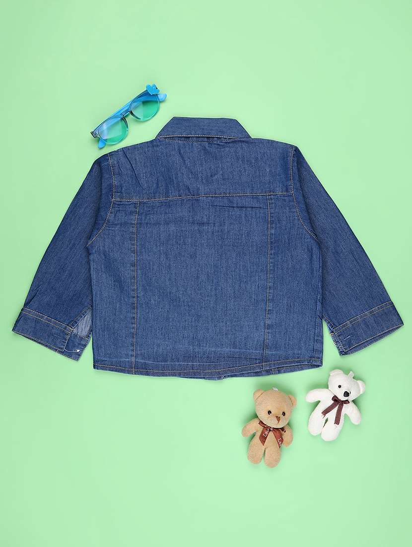 Girls Solid Long Sleeve Shirt - 22247310 -  Standard Image - 1