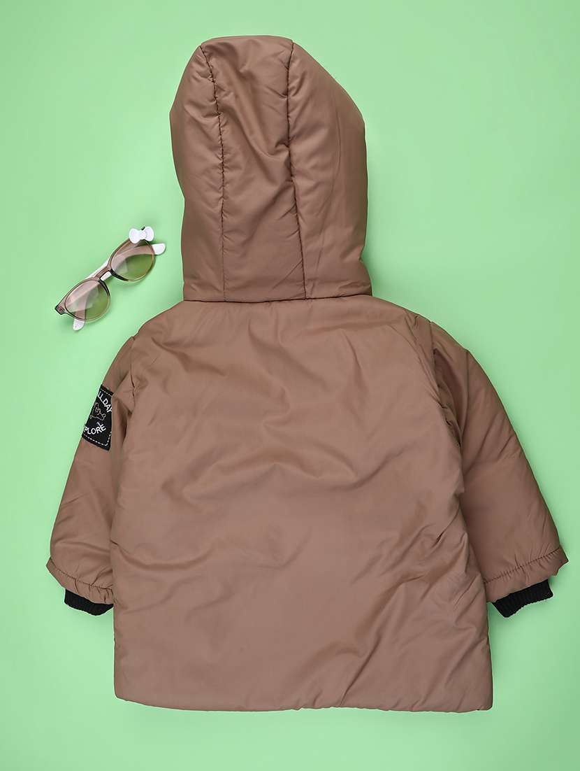 boys solid long sleeve jacket - 22247383 -  Standard Image - 1