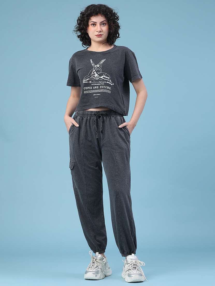 women printed short sleeves co-ord set - 22247414 -  Standard Image - 1