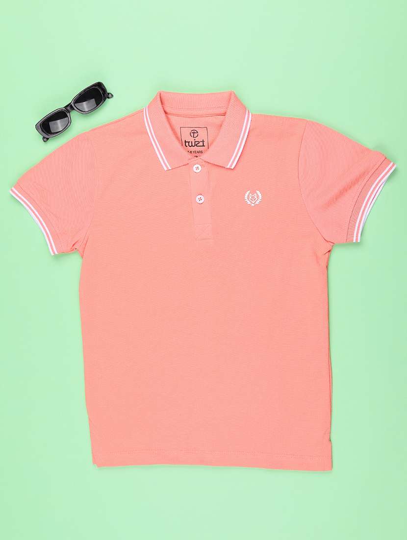 pink cotton blend tshirt - 22247590 -  Standard Image - 1