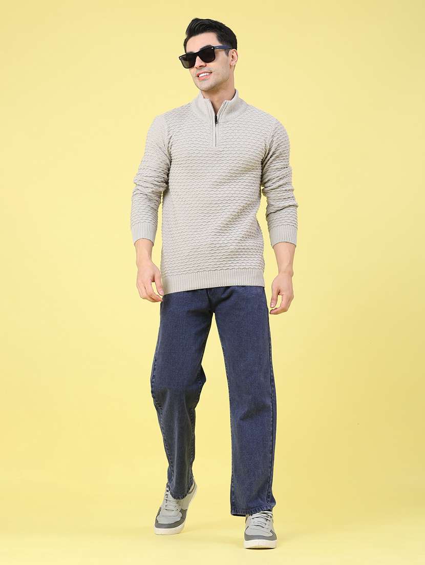 men solid mid rise straight jeans - 22247856 -  Standard Image - 4