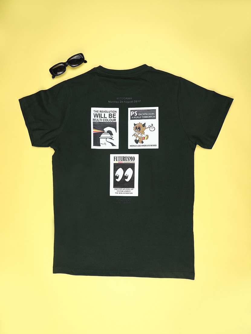 boys printed short sleeve t-shirt - 22248124 -  Standard Image - 1