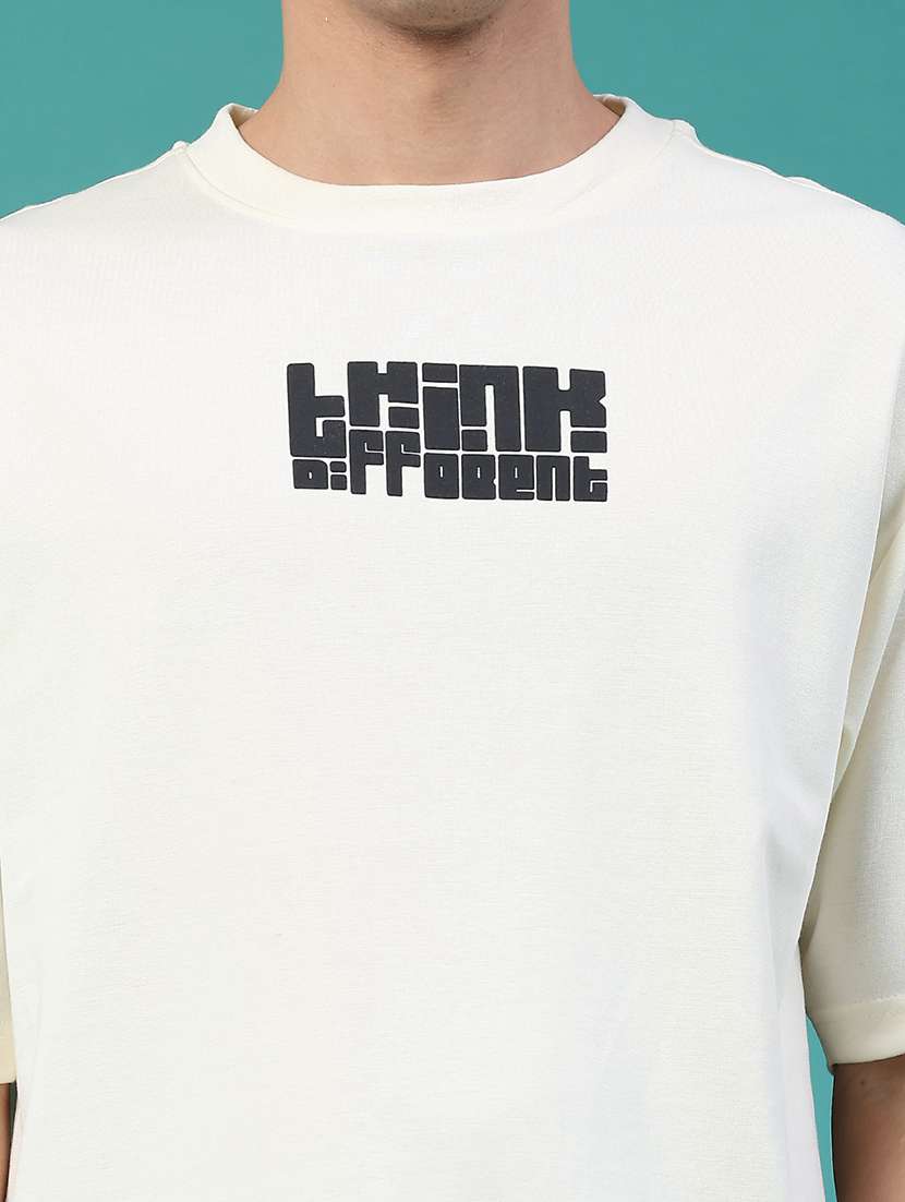 men printed short sleeve loose fit t-shirt - 22248420 -  Standard Image - 4